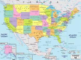 usa maps with cities