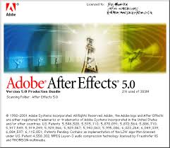 adobe after effects 5.0