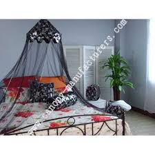 black mosquito netting
