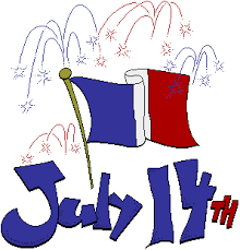 Happy Bastille Day: July 14th