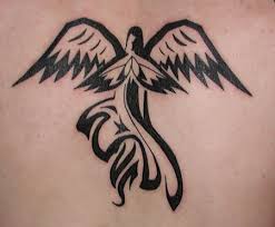 angel tattoo