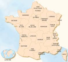 une carte de la france