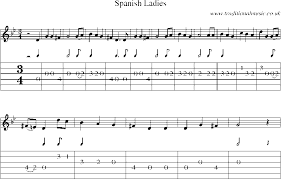 spanish sheet music