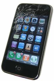 cracked iphone 4 screen