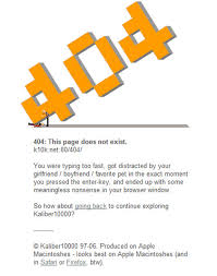404 error