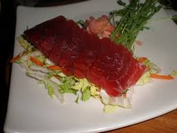 ahi sashimi