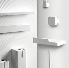 black and white bath accessories