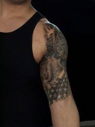 half sleeve tat