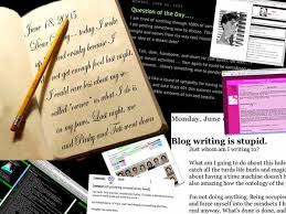 online diary
