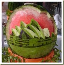 watermelon carving