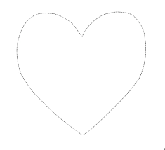 heart outline clipart