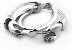 claddagh puzzle rings