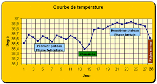 courbe temperature