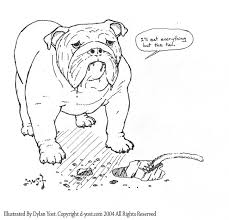 bulldog coloring pages