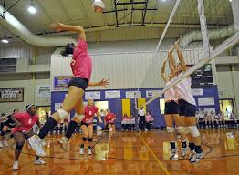 pink volleyball