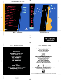 cd booklet