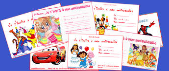 carte anniversaire imprimer