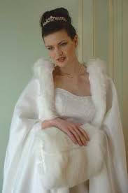 bridal cloak