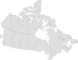 picture map of canada