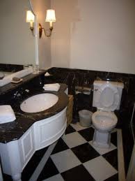 black and white bath accessories