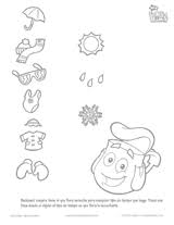 printable coloring forest activity