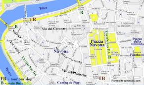 rome italy map