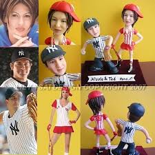 baseball cake topper