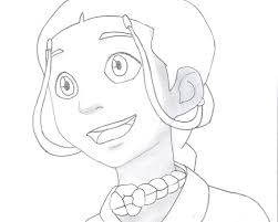 avatar coloring page