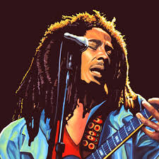 bob marley canvas