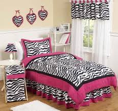 black zebra bedding