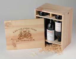 wooden wine cases