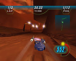 star wars pod racing game