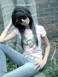 scene haircuts for long hair