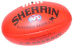 australian rules football ball