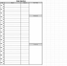 daily hourly calendar