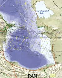 the caspian sea