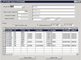account payable ledger