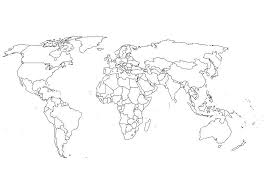 dibujo del mundo