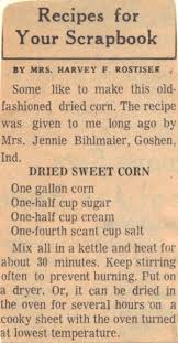 dehydrated sweet corn