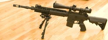 mk 12 sniper rifle