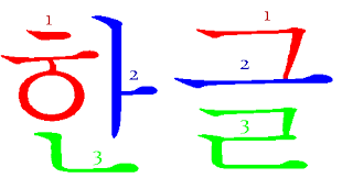 how to write in korean