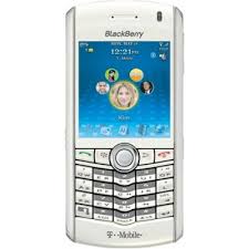 blackberry pearl 8100 white