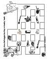 bingo cowboy game kid printable