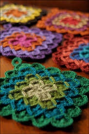 crochet potholders