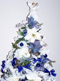 white christmas tree