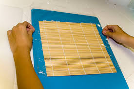 bamboo mat sushi