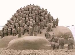 sand sculpture