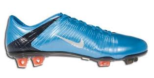 blue nike boots