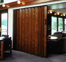 accordion door