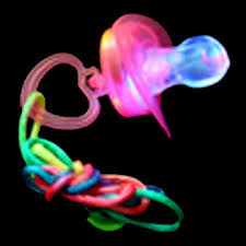 flashing pacifiers